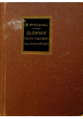 Słownik polsko - łaciński 1931 r.