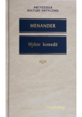 Menander Wybór komedii