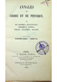 Annales De Chimie Et De Physique Tome 6 1885 r.