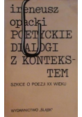 Poetyckie dialogi z kontekstem