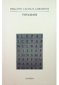 Typografie