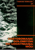 Zastosowanie dolomitów do uzdatniania wód