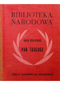 Biblioteka narodowa Pan Tadeusz