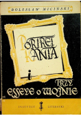 Portret Kanta i trzy esseye o wojnie 1947 r.