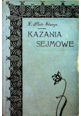 Kazania sejmowe, 1903r.