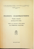 Filozofia czasoprzestrzeni Wybór tekstów