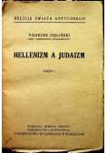 Hellenizm a Judaizm część I 1927 r.