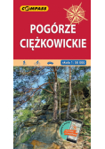 Pogórze Ciężkowickie Mapa turystyczna 1:50 000