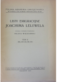 Listy emigracyjne Joachima Lelewela Tom II 1949 r.