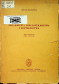 Zagadnienia bibliotekarstwa i czytelnictwa