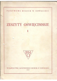 Zeszyty Oświęcimskie Tom  1