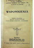 Siostra Elżbieta od Trójcy Św Wspomnienia 1932 r.