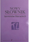 Nowy słownik terminów literackich