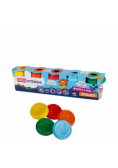 Ciasto - kubki 4+1 gratis masa plastyczna EASY