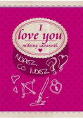 I love you.Miłosny zabawnik