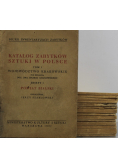 Katalog zabytków sztuki w Polsce Tom 1 zeszyty 1 do 15