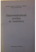 Odpowiedzialność cywilna za niedobory