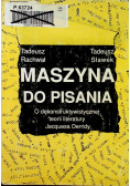 Maszyna do pisania