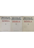 Bronisław Malinowski Dzieła tom 1 do 3