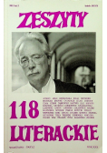 Zeszyty literackie 118