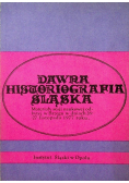 Dawna historiografia Śląska