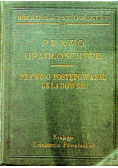 Prawo Upadłościowe Prawo o Postępowaniu Układowem 1938 r.