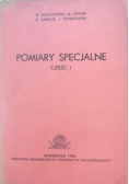Pomiary specjalne część I
