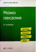 Prawo rzeczowe Pytani  Kazusy Tablice. Testy