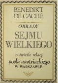 Obrady Sejmu Wielkiego w świetle relacji posła austriackiego w Warszawie