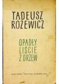 Opadły liście z drzew