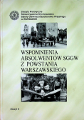 Wspomnienia absolwentów SGGW z powstania warszawskiego