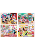 Puzzle 4w1 Minnie z przyjaciółmi TREFL
