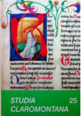 Studia Claromontana tom 25