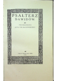 Psałterz Dawidów reprint z 1579 r