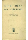 Directoire des Superieures