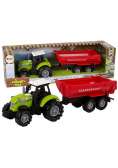 Traktor z przyczepką
