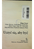 Uczyć się aby być