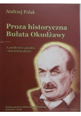 Proza historyczna Bułata Okudżawy