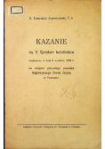Kazanie na X Zjeździe katolickim 1929 r.