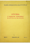 Studia z dziejów kościoła katolickiego