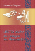 Lectio Divina Do Ewangelii Św Mateusza 3