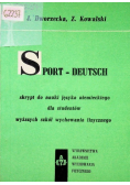 Sport Deutsch skrypt do nauki języka niemieckiego dla studentów wyższych szkół wychowania fizycznego