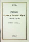 Messages Depuis Le Secret De Marie