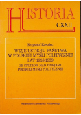Wizje ustroju państwa w polskiej myśli politycznej lat 1918 - 1939