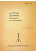 Radiostezja geotronika biotronika psychotronika zeszyt 1