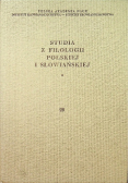 Studia z filologii polskiej i słowiańskiej 28