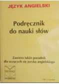 Język angielski Podręcznik do nauki słów