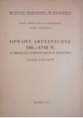 Oprawy artystyczne XIII do XVIII wieku
