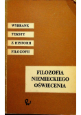Filozofia niemieckiego oświecenia