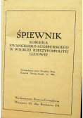 Śpiewnik kościoła ewangelicko - augsburskiego